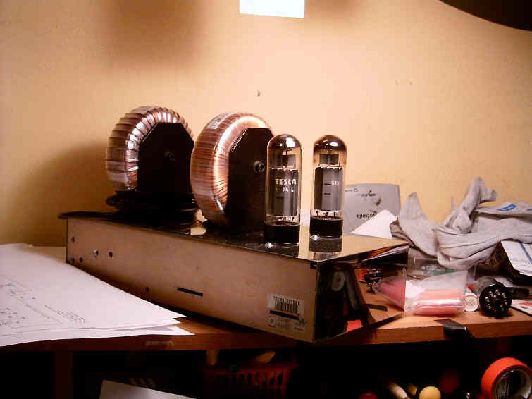 Monoblok EL34 hybryda